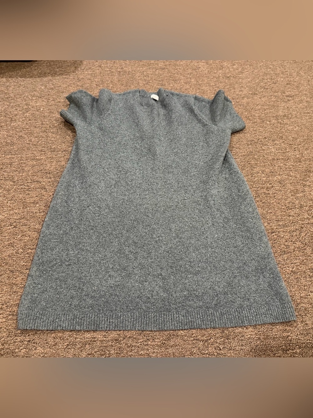 A New Day XXL Women's Short-Sleeve Grey Sweater EUC!